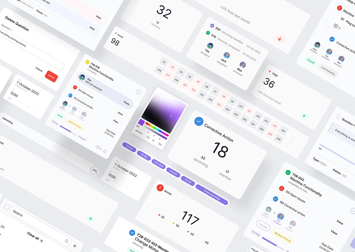 Website performance and user experience metrics preview