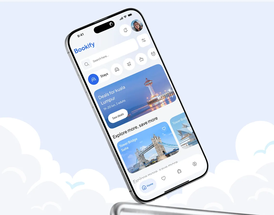 Mobile app flow walkthrough