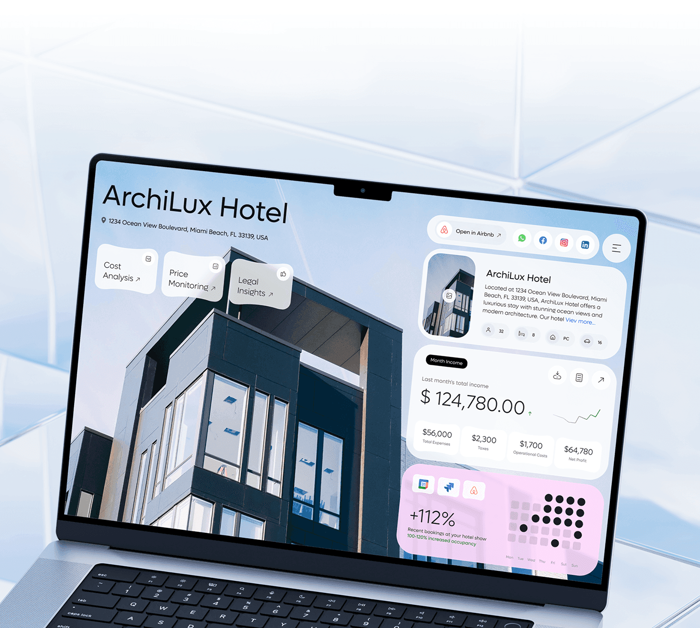 Multi-tenant admin panel showing tenant list, role-based access controls, and usage monitoring