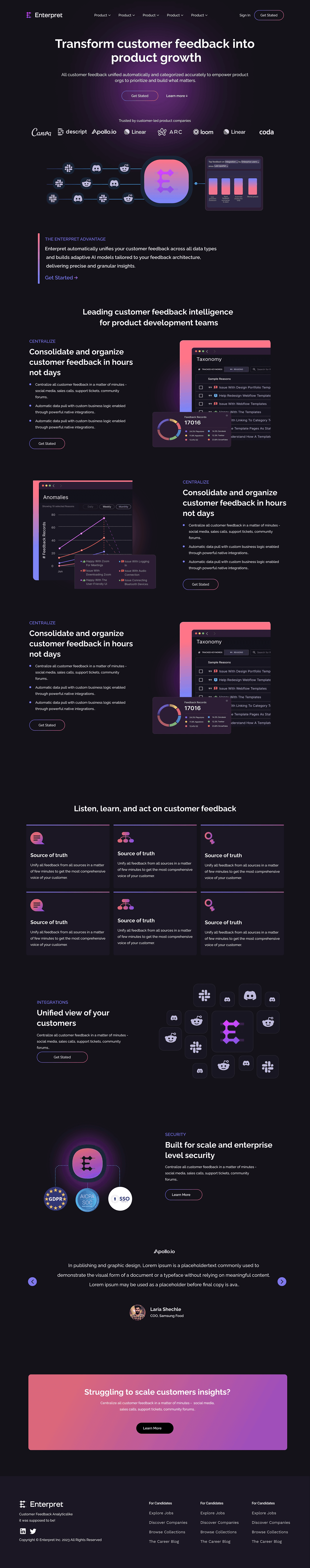 Complete SaaS platform architecture: from tenant isolation through API layer to client dashboard