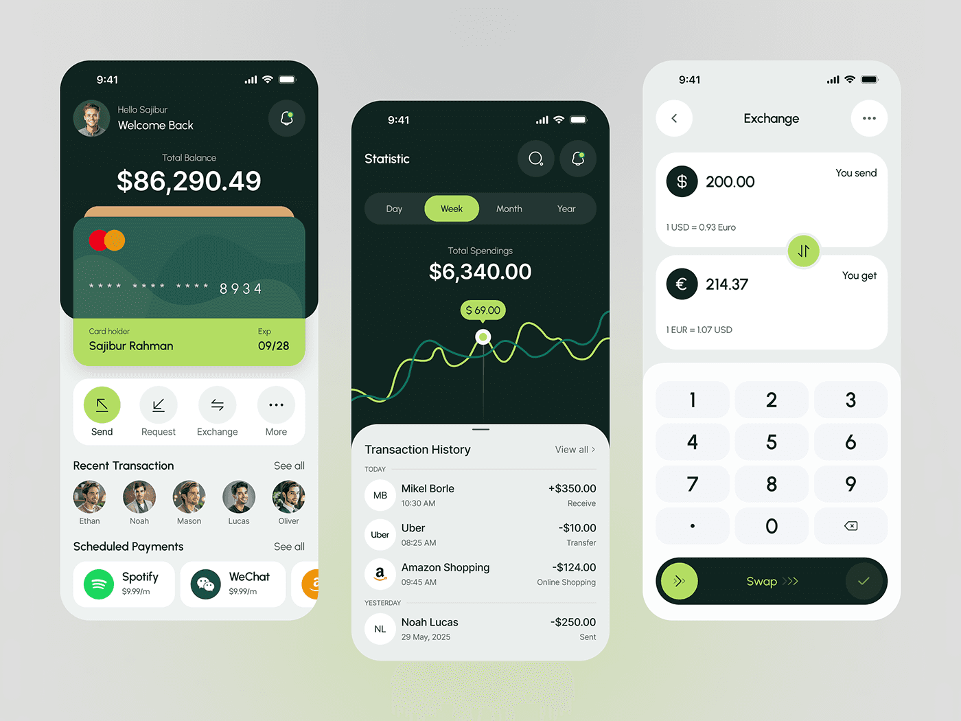 Compliance reporting engine showing automated rule checks, alert history, and generated audit reports