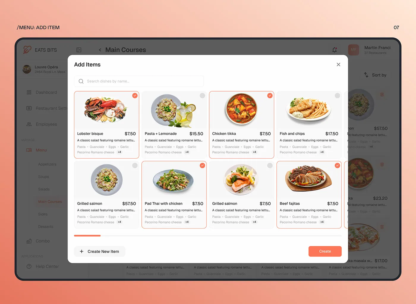 Operational workflow with task routing